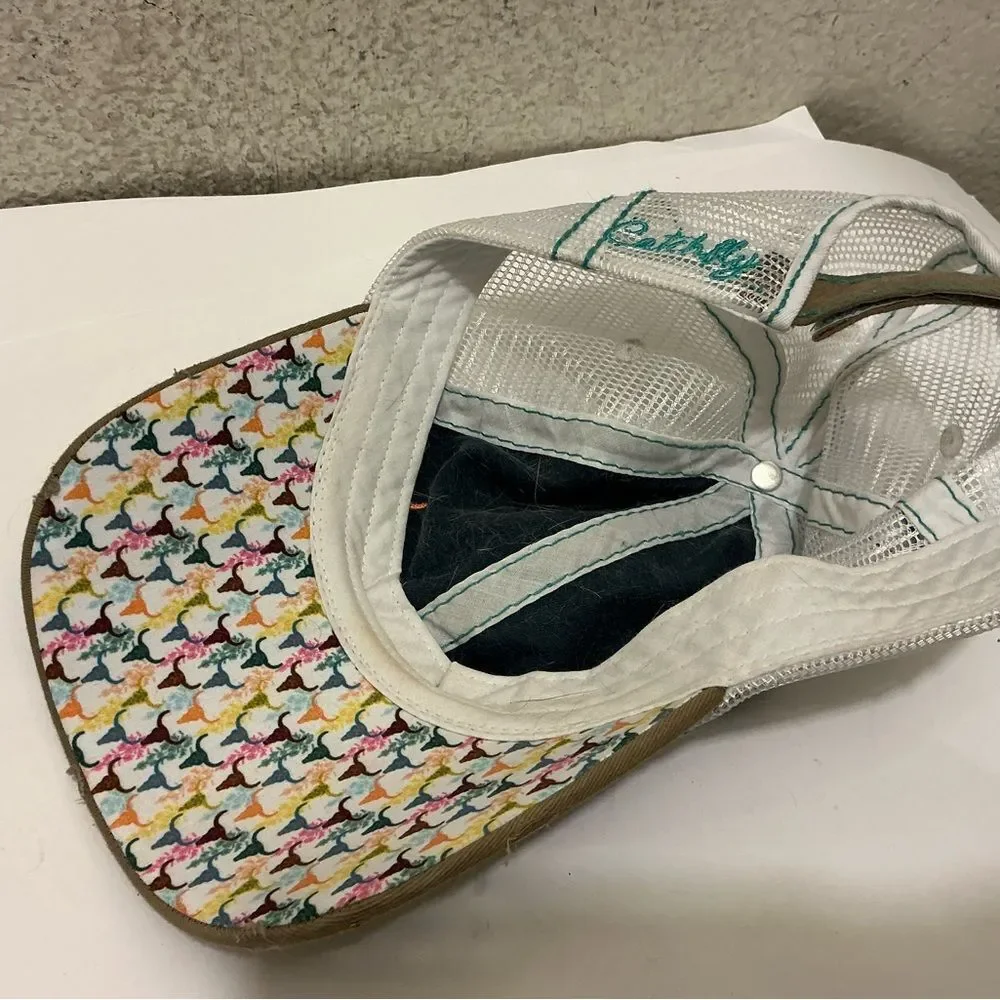 Catchfly Women's Ponytail Steer Head Baseball Cap